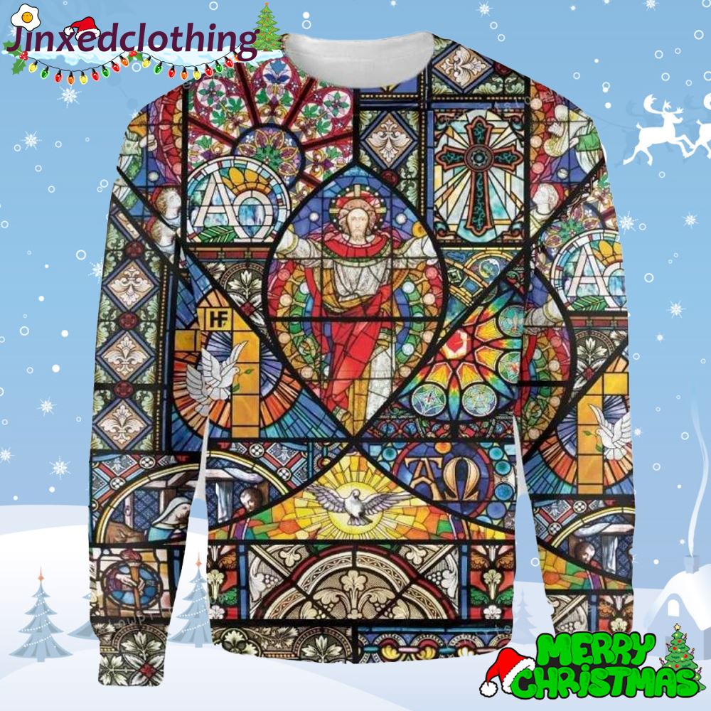 The Resurrection Of Jesus Ugly Sweater Christmas 